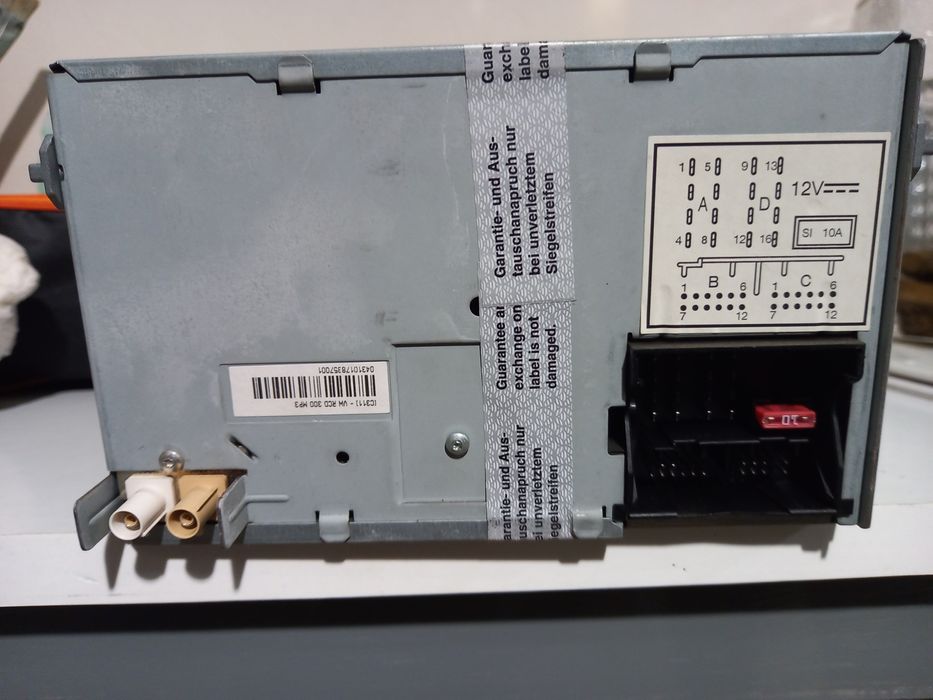 CD Player/Radio mp3 VW Golf 5