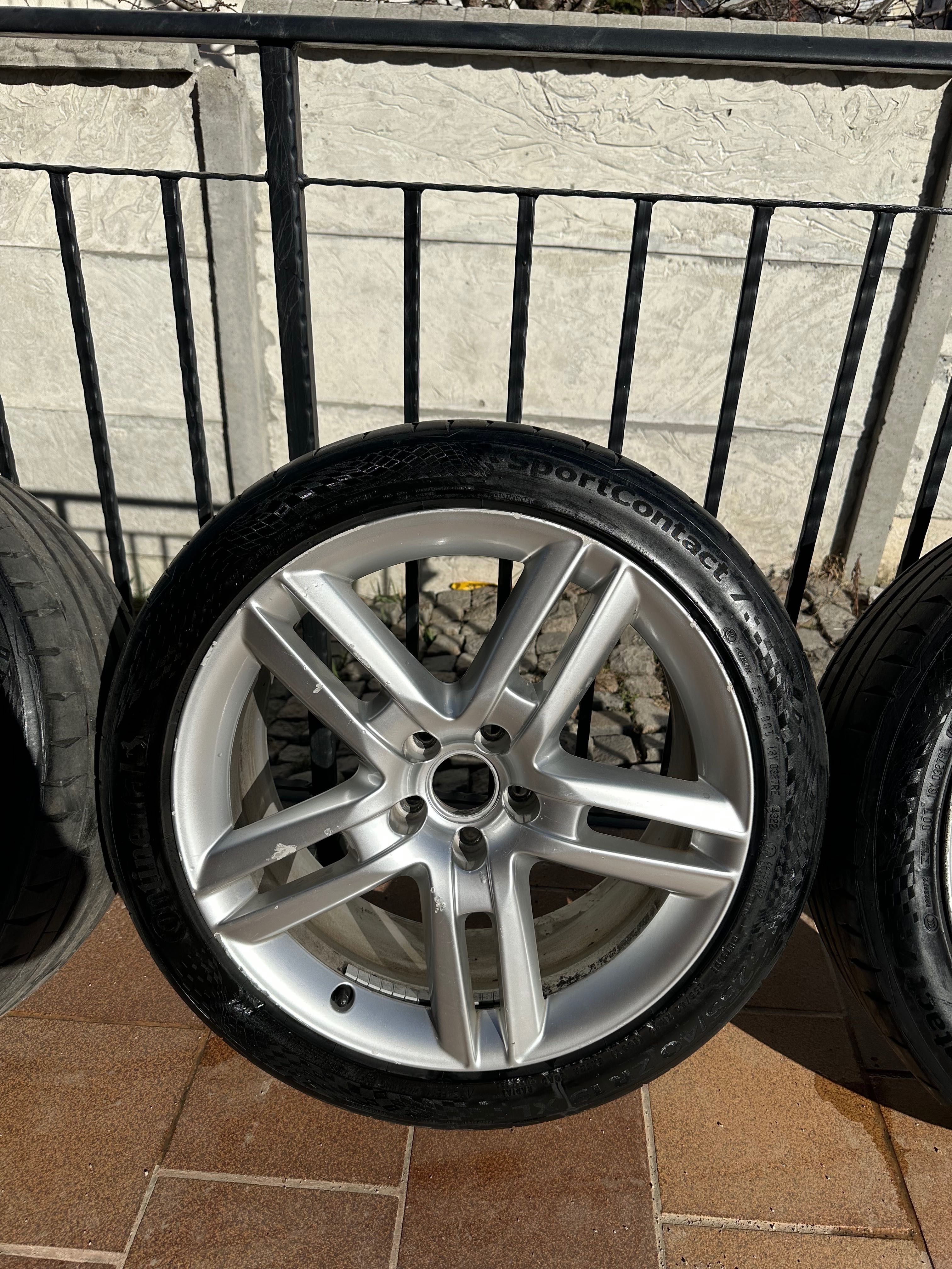 19ки Оригинални Ауди-VW(VAG група) джанти с гуми Continental 255/40/19
