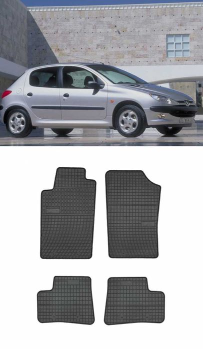 Гумени стелки Frogum съвместими с Peugeot 206 - (1998-2012)