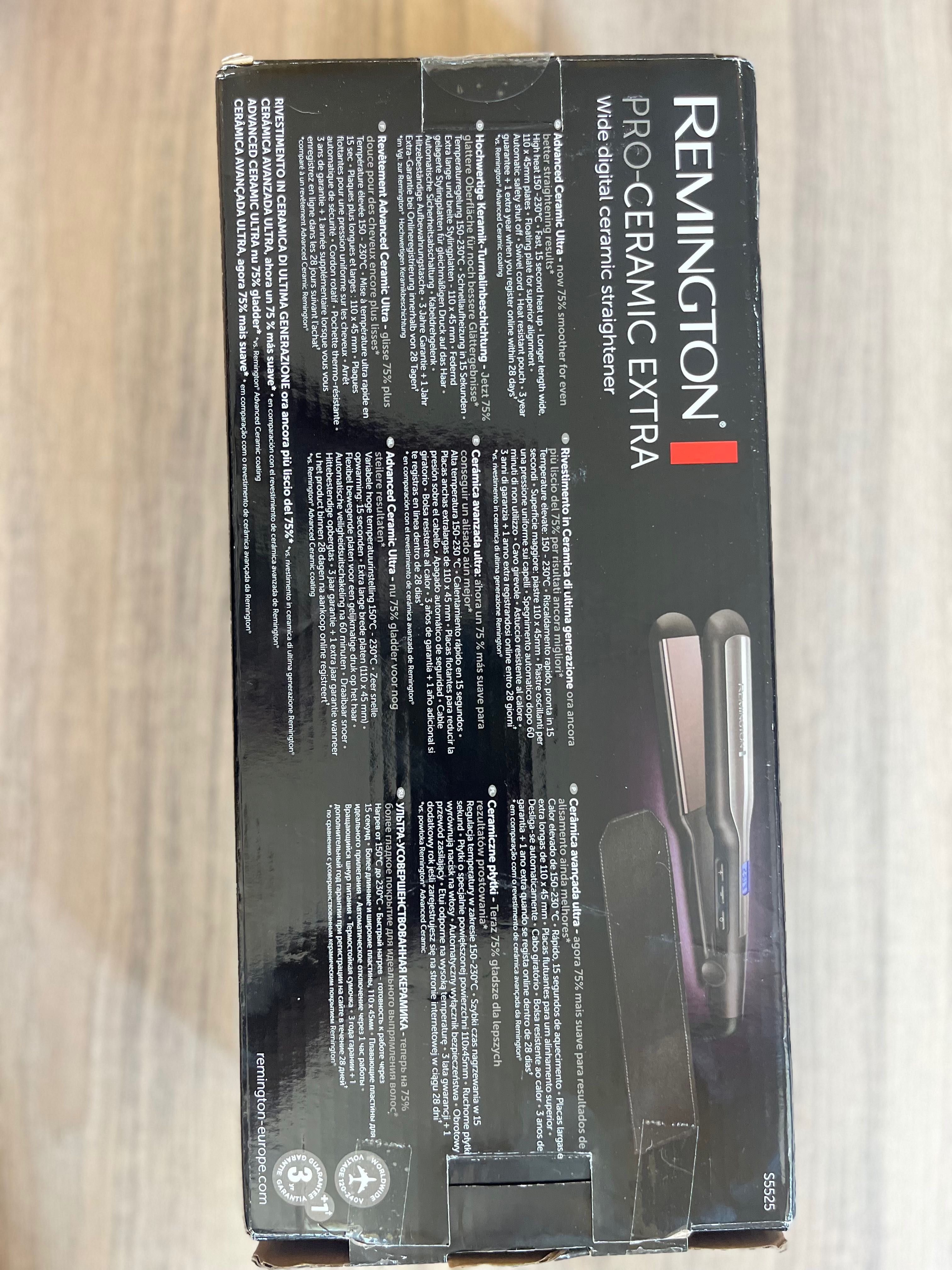 Преса за коса Remington S5525 PRO-CERAMIC EXTRA WIDE