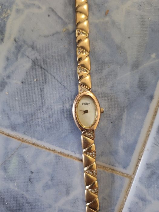 Ръчен златен часовник ротори дамски