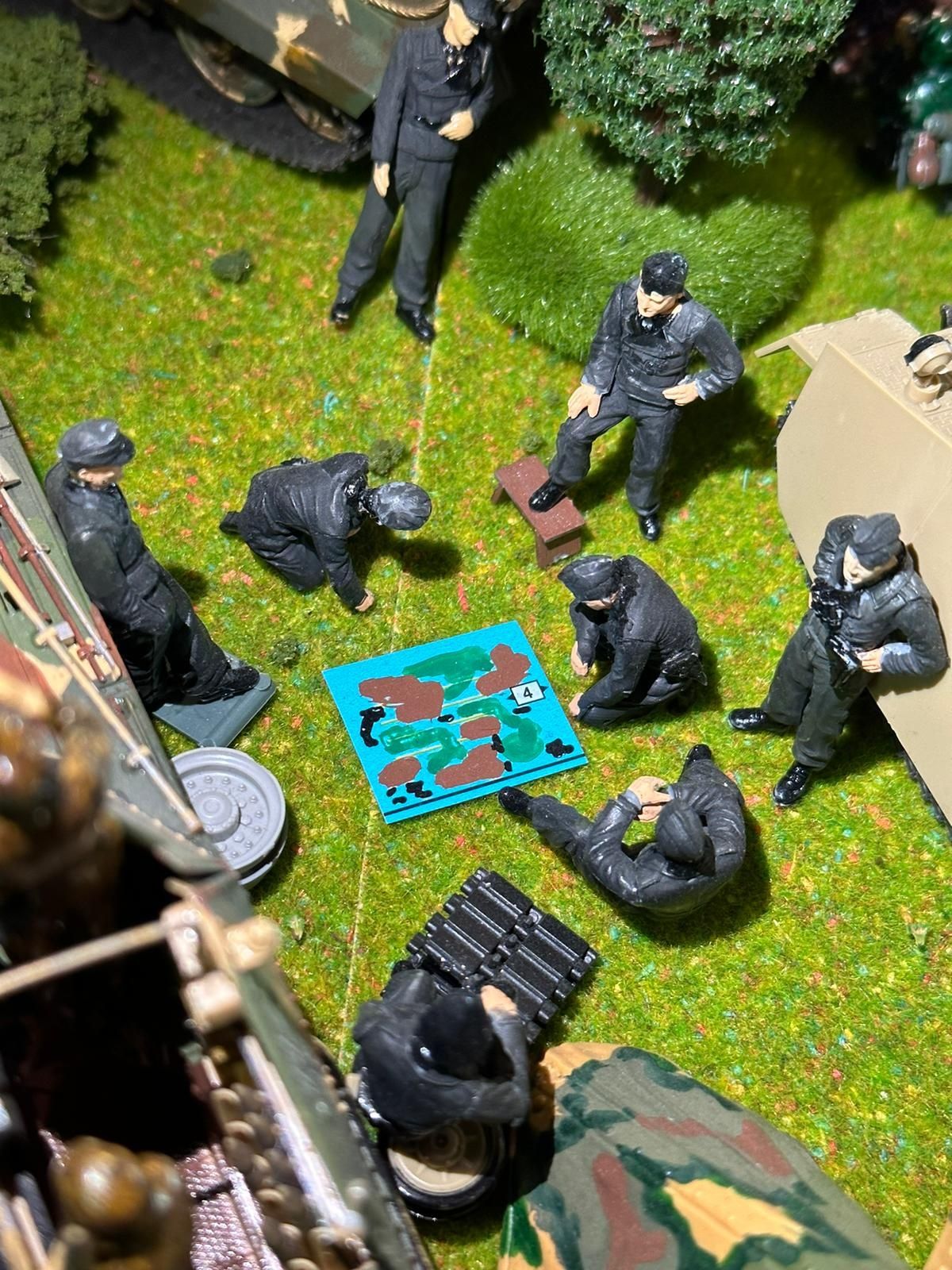 Diorama WW2 Machetă al 2lea Război Mondial