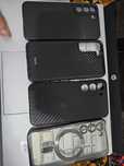 Samsung S22 s23 karbon uchun chexol (g'lof]