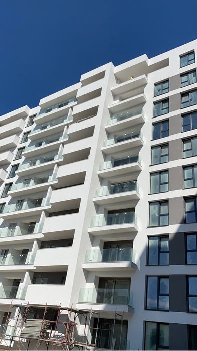 Balustrade de alumimiu cu sticla