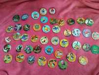 Colectie Tazos Cele mai multe cu BEN10 si cu Angry Birds