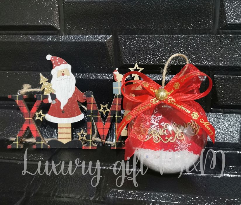 Промо цена - Коледна топка със снимка