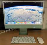 Sistem Desktop PC iMac 24" (2021) cu procesor Apple M1, 24"