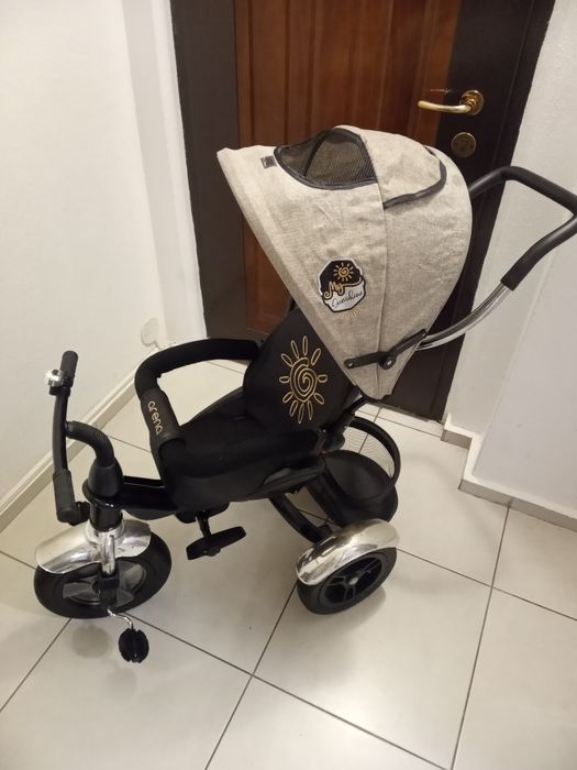 Tricicletă premium cu șezut reversibil Chipolino Arena Latte