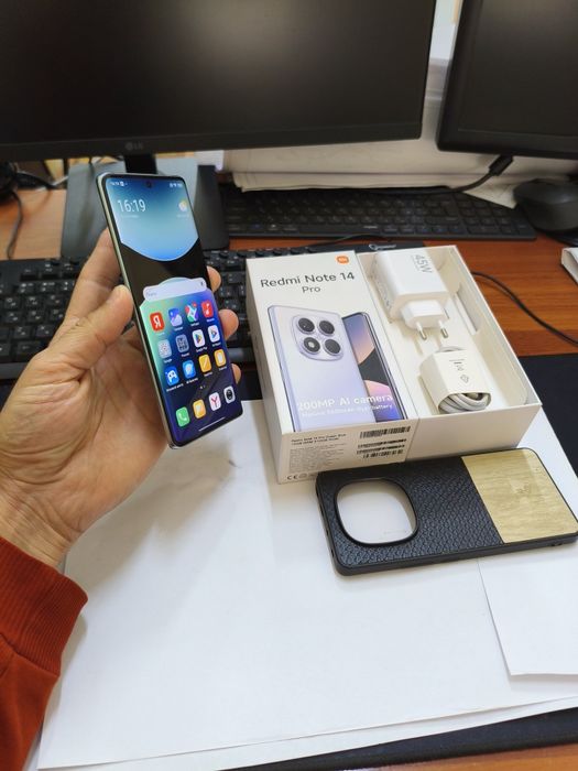 Redmi note 14pro 16/512gb(2025)ideal iwlawi zur aybi yuq tozza telefon