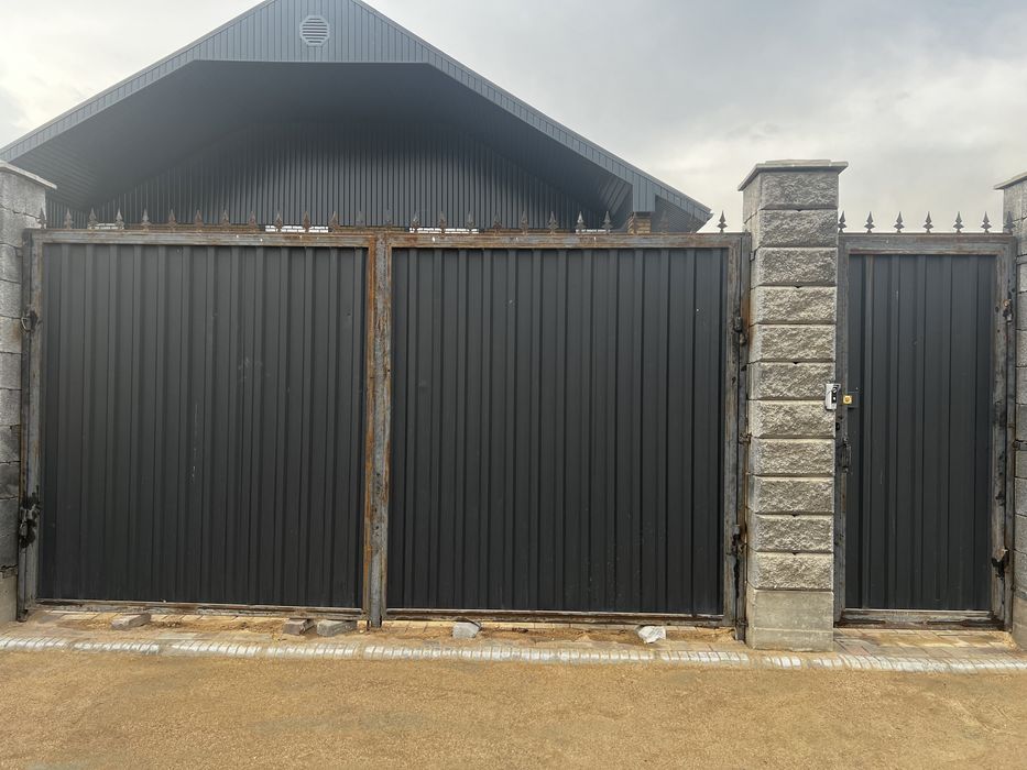 Ворота с калиткой