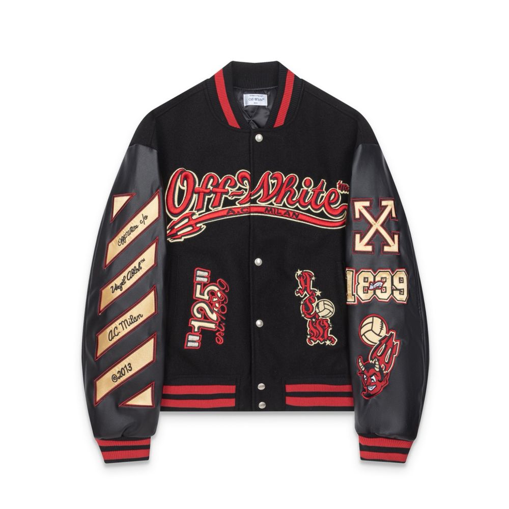 Bomber Jacket Geaca Off-White “AC-Milan” S,M,L,XL