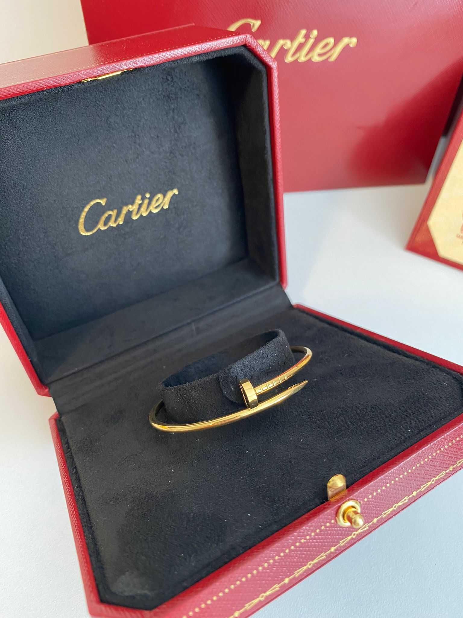 Brățară Cartier Juste un Clou Small 15 Gold 24K cu cutie
