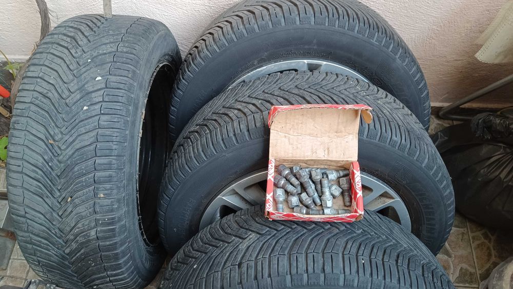 Roti otel cu anvelope Michelin M+S set complet 16'' opel crossland x