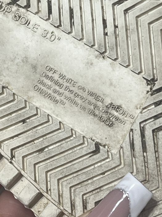 Tenisi Off White sole 3.0 originali, folositi