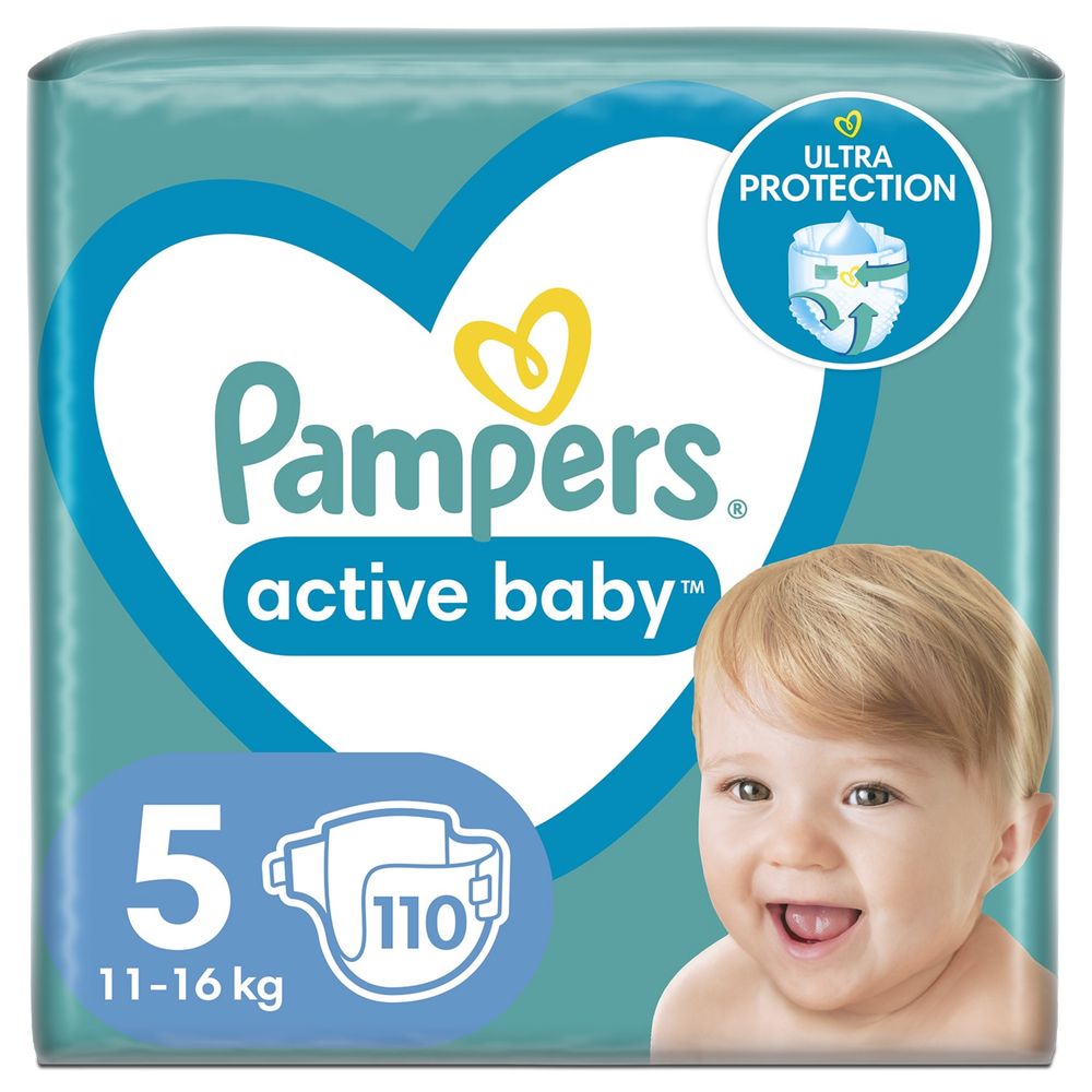 Пелени Pampers active baby