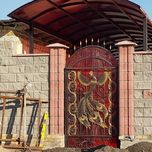 Решётки,оградки,заборы,ворота,крытый двор.Ковка.На заказ.Темиртау.