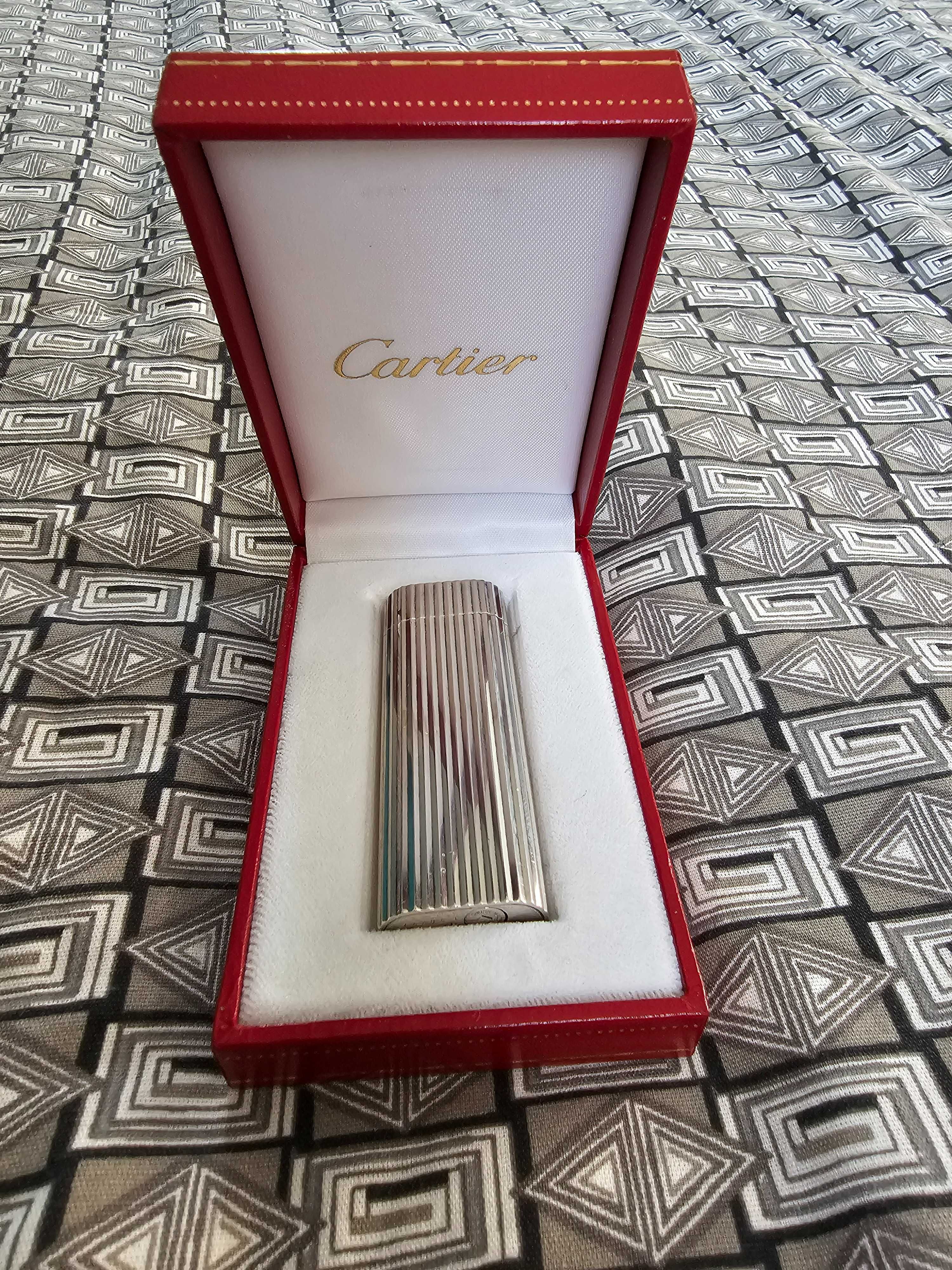 Vand bricheta din argint Cartier