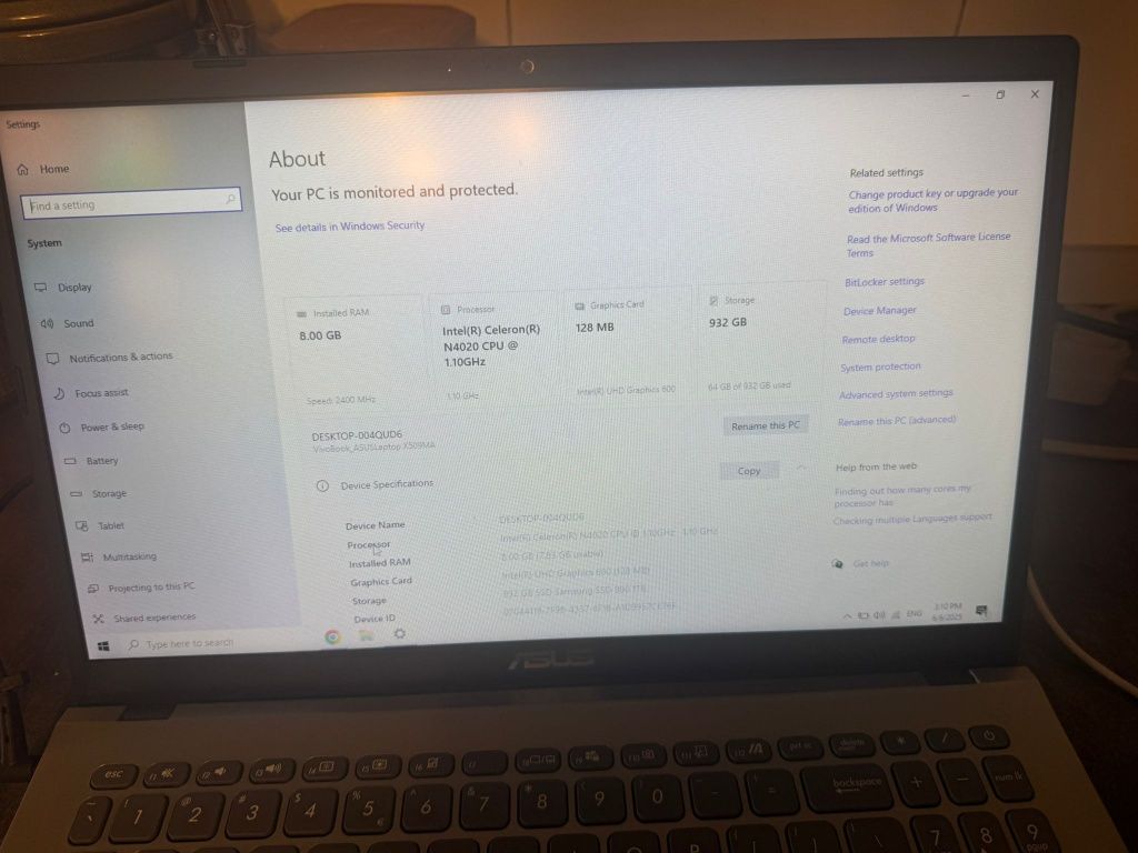 Laptop Asus VivoBook