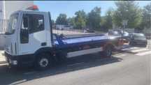 Tractari auto utilaje dube platforma auto 6 T