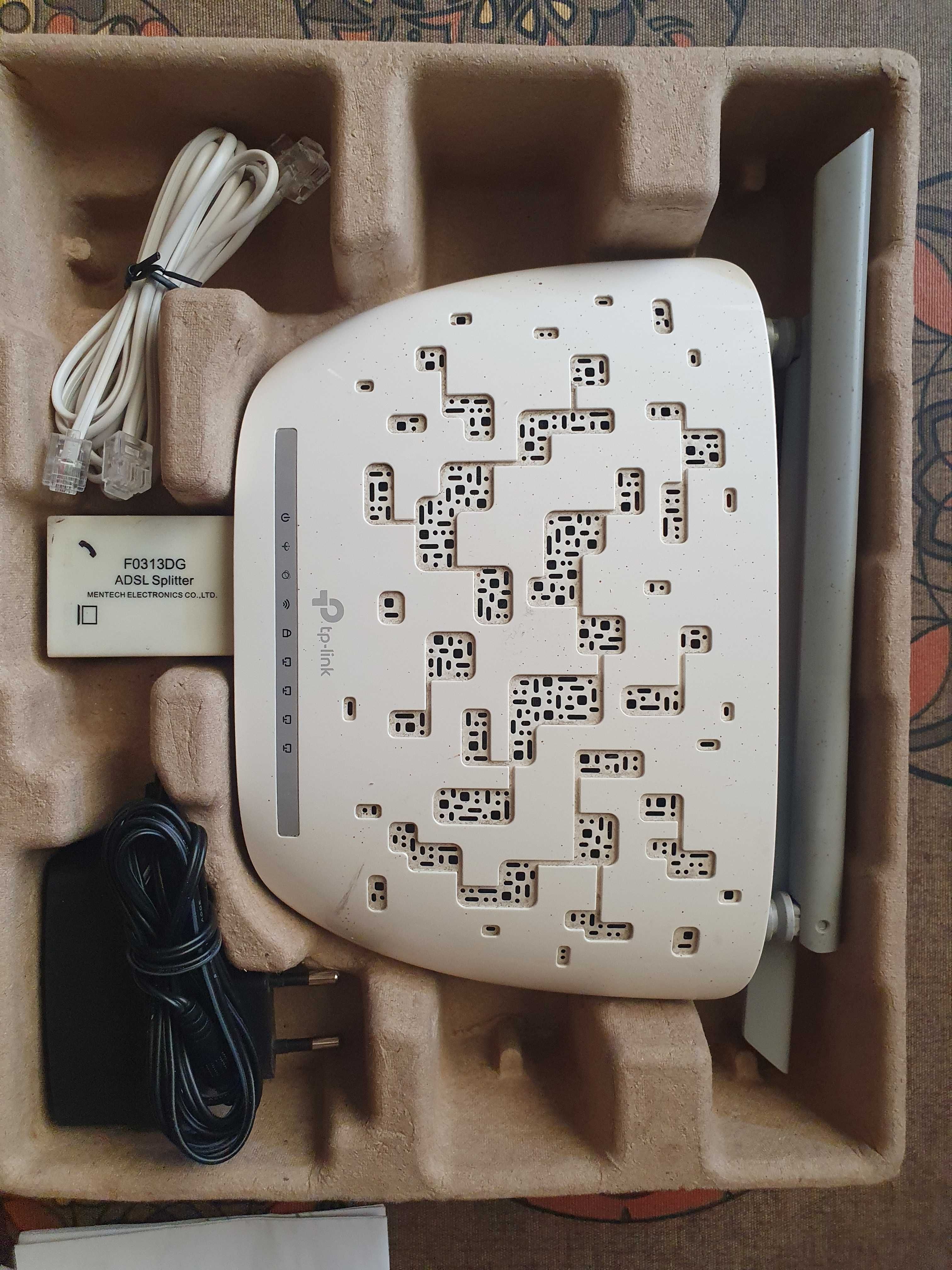 Продам модем Tp-link TD-W8961N.  ADSL-2, Б/у. В рабочем состоянии.