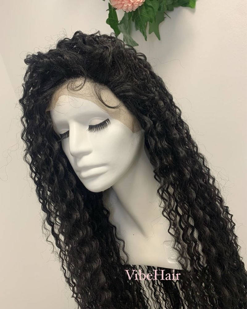 Peruca afro front lace