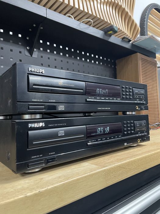 Cd player philips 2 buc cd692 si cd732 iesire digitala si analog
