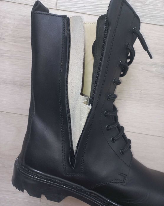 Бутиши / кубинки, ест. кожа - 42 номер