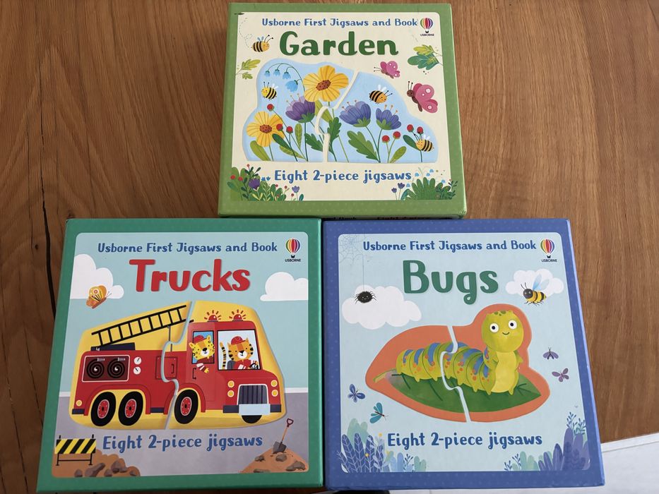 3 Puzzle-uri Usborne 2 piese