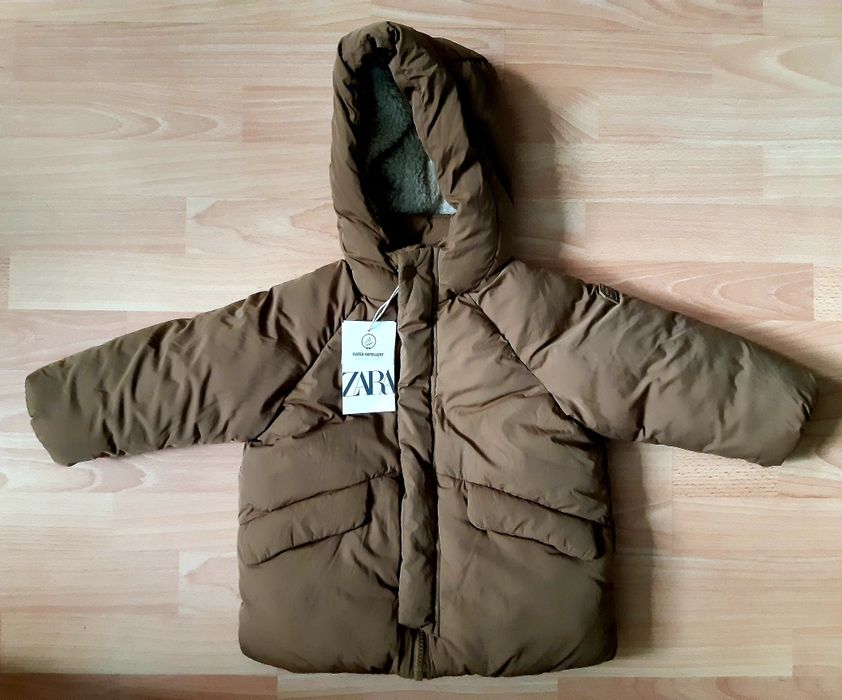 Детско зимно яке Zara, размер 1,5 - 2 г