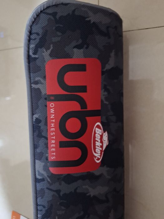 Husa Berkley URBN Rod Tube 125cm Grey Camo