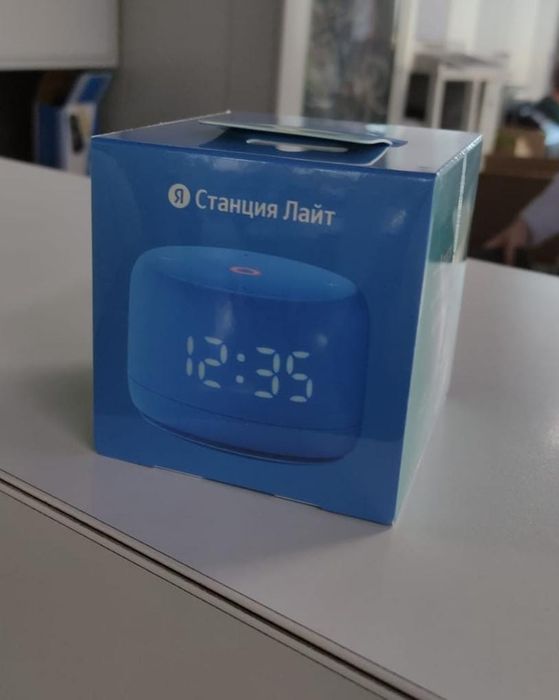 Яндекс станция лайт 2 с часами Новая Умная колонка