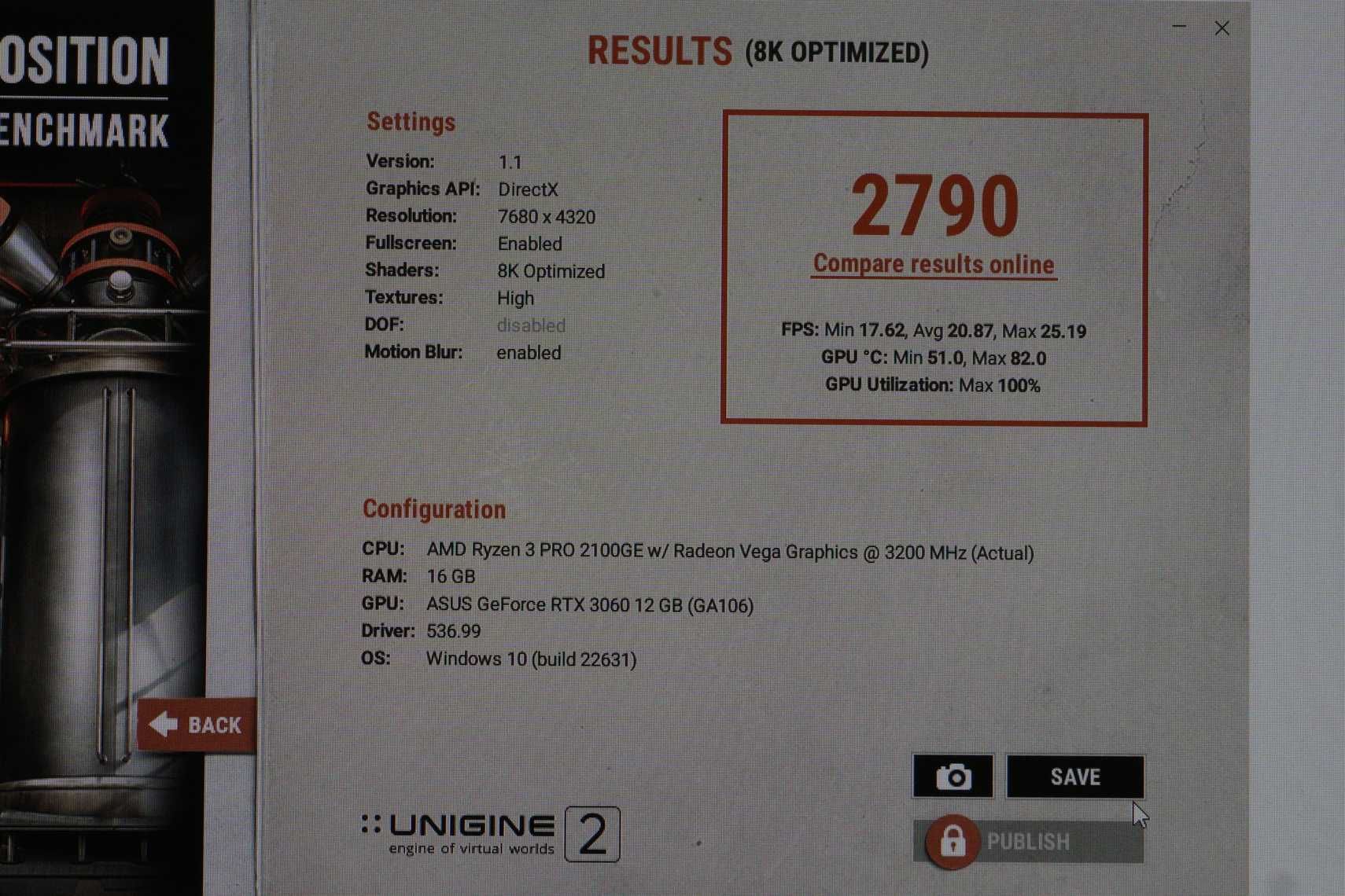 ITX Видеокарта RTX 3060 12GB Asus Phoenix