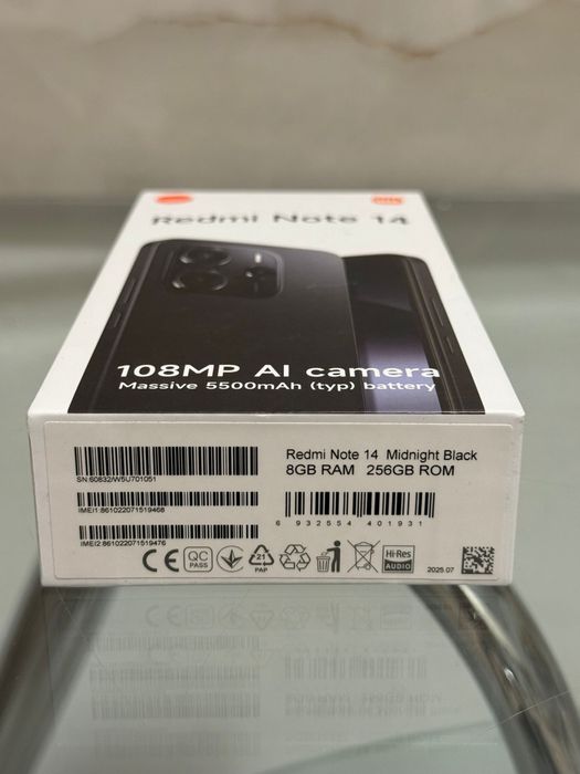 Redmi Note 14 / 256 GB 8 RAM / SIGILAT