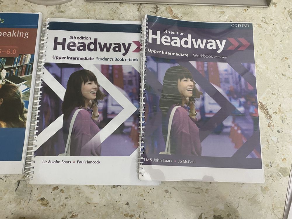 Книги для подготовки IELTS + Upper Intemediate headway book