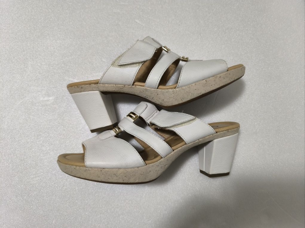 Saboți noi, piele, Gabor, nr 38 G(UK 5 G)