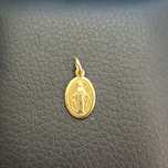 ( B31650.1 / Ag28 Doi Baieti ) Medalion Aur 18K - 1.37 grame / 582 lei