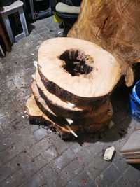 Vand rondele stejar, paltin, frasin 65-90cm grosimi peste 9cm