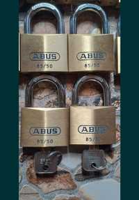 ABUS 85/ 50 set lacate alama 4 buc noii