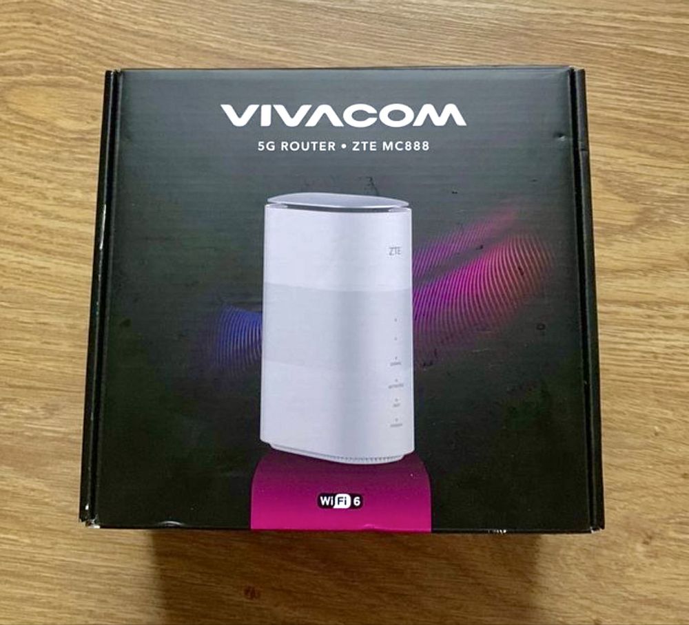 Vivacom 5G Рутер ZTE MC888