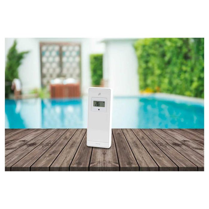 Stație cu termometru Wireless 2 senzori exterior si piscina