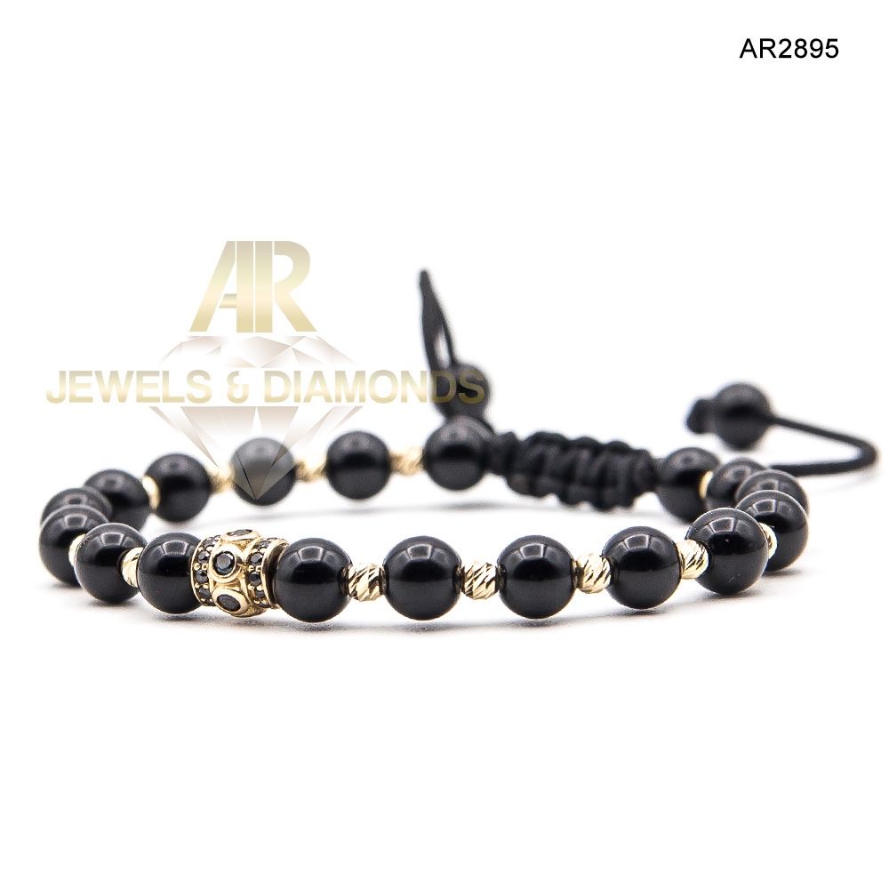 Bratara Aur 14 K model nou unisex ARJEWELS(AR2895)