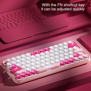 Клавиатура Logitech POP Keys розовый