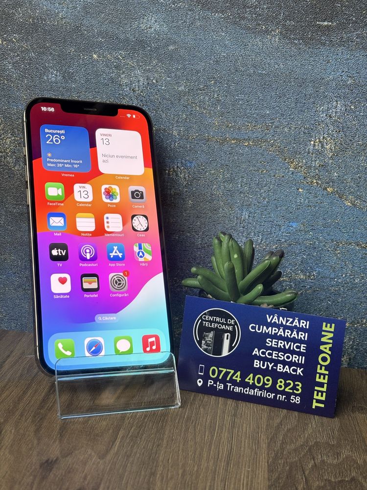 Iphone 12 Pro Max/128Gb/Garantie 2Ani Centrul de Telefoane/Rate