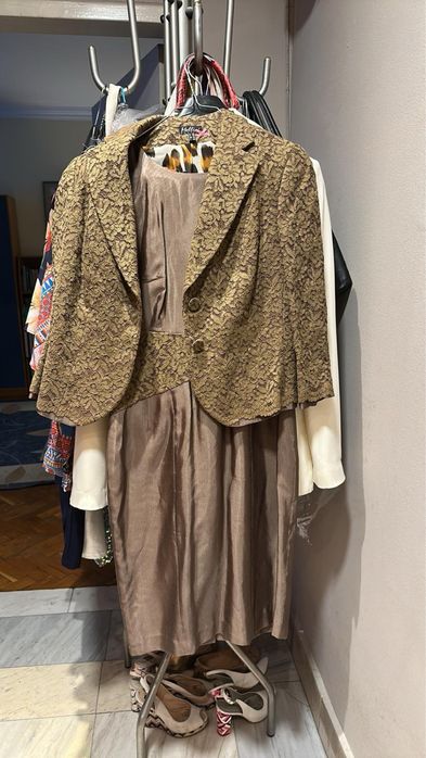 Костюм рокля и сако Mellini fashion