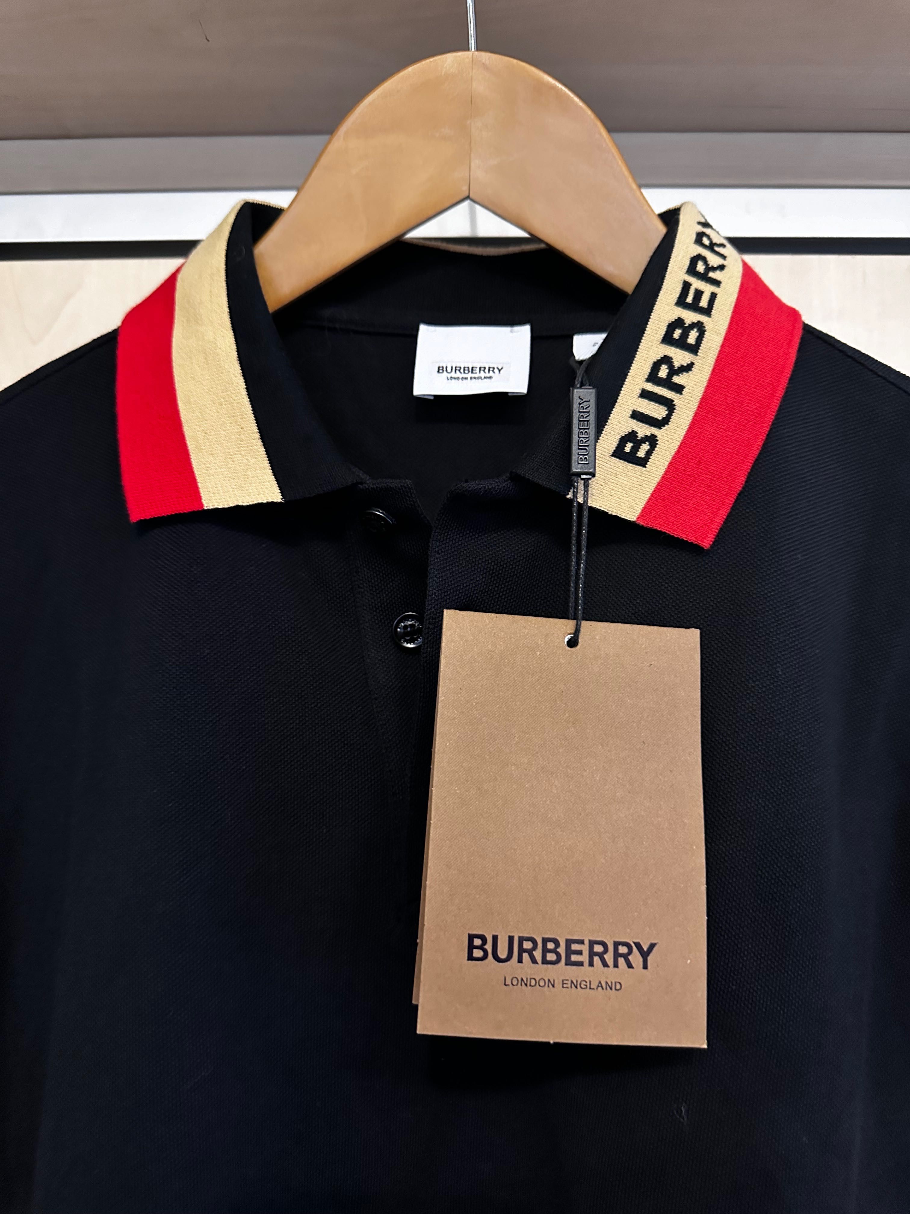 Burberry Мъжка Тениска с Яка