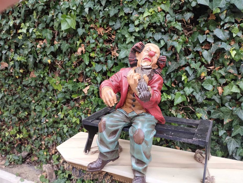 Романтична цинкова влюбена двойка от 1901г