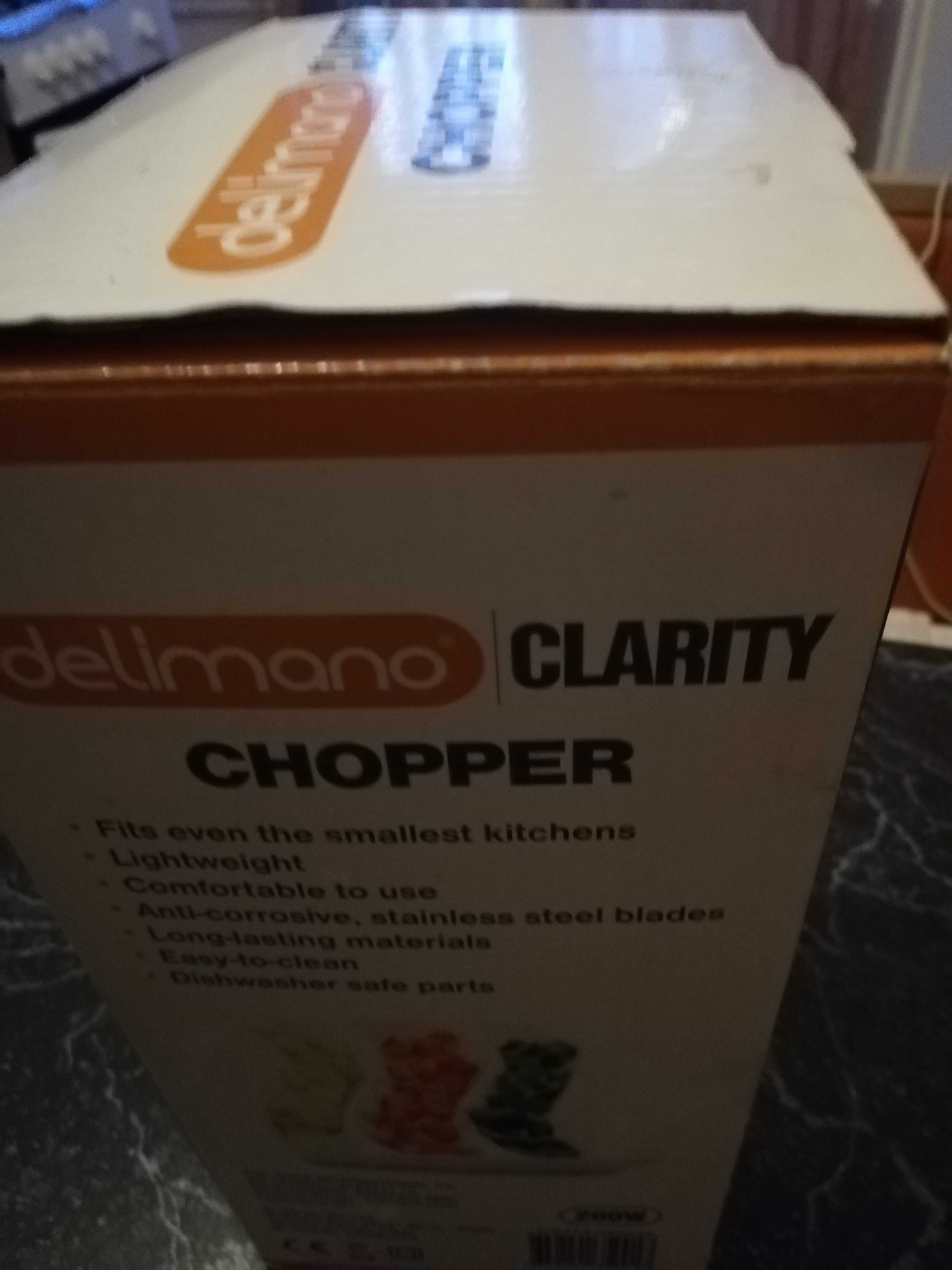 Tocător electric Delimano Clarity Chopper Pro, 300w, o, 6 l, funcție P