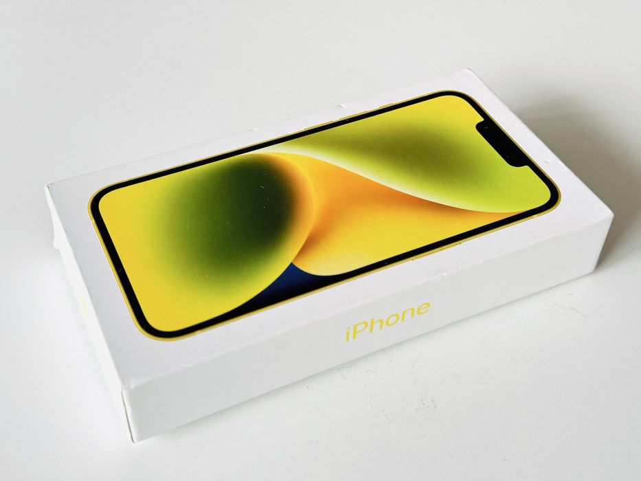 НОВ! Iphone 14 128GB Yellow 100% Батерия! Гаранция 6 месеца