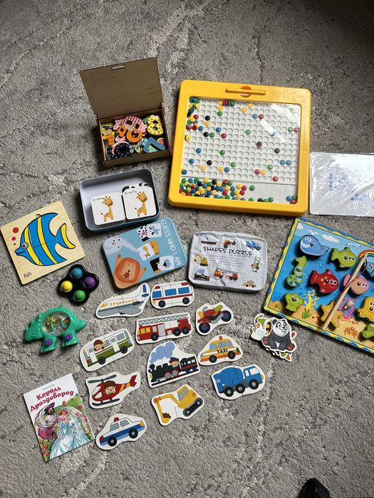 Развивающие игрушки 1+