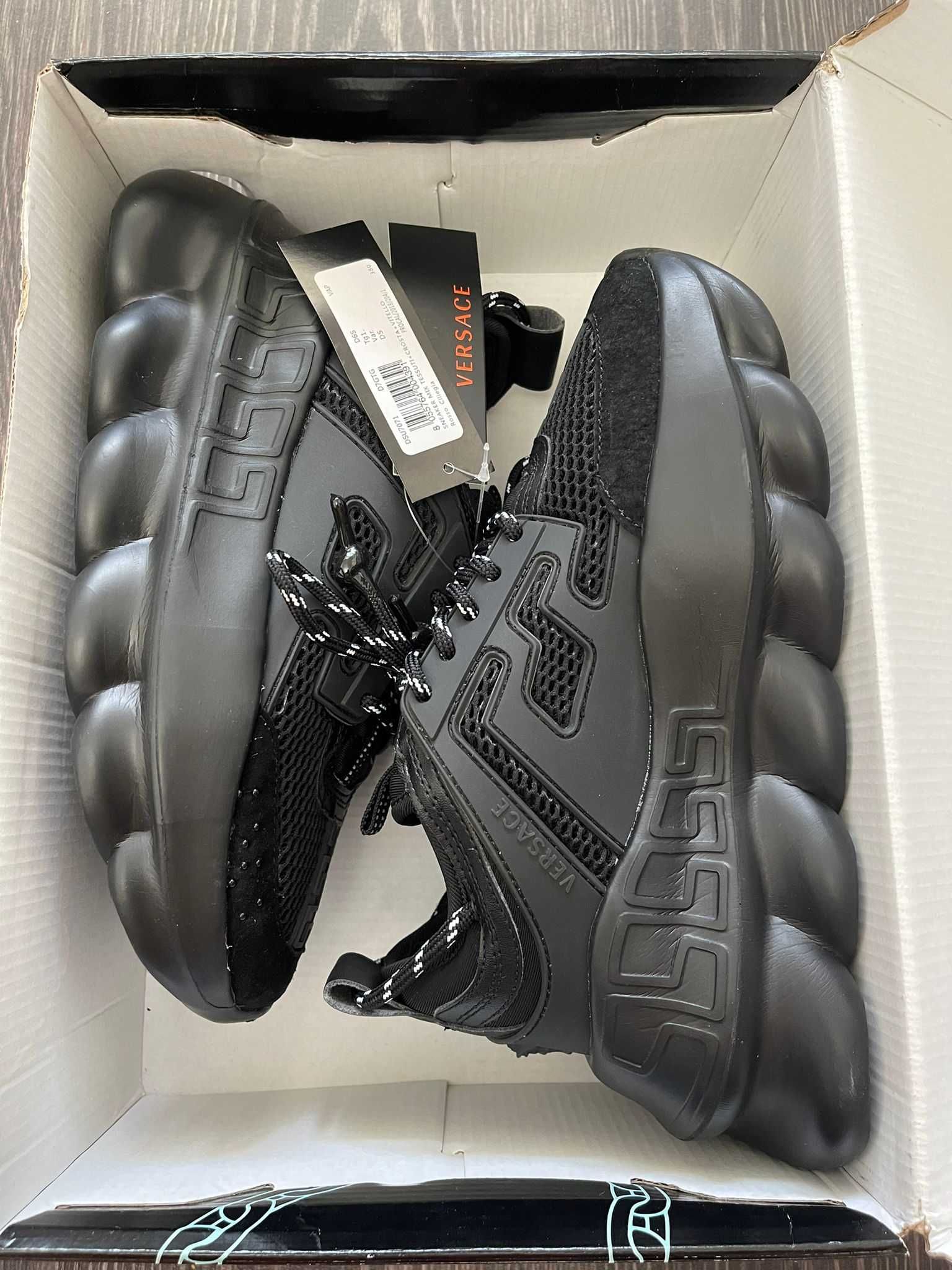 Versace Chain Reaction Black / Premium / Full Box